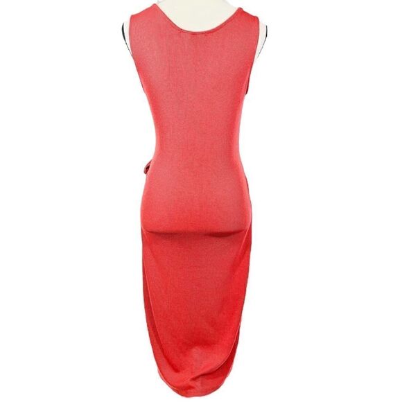 Derek Heart Side Tie Maxi Dress - Picture 6 of 9